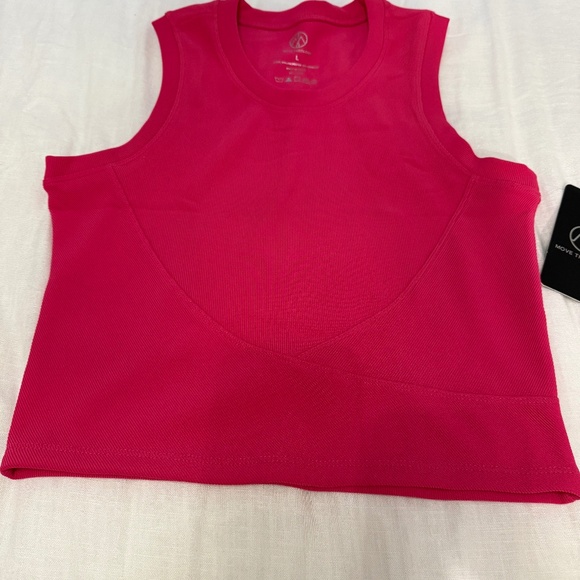 Brand New MOVE THEOLOGY Crossover Ribbed Tank - Size Large - Picture 2 of 4